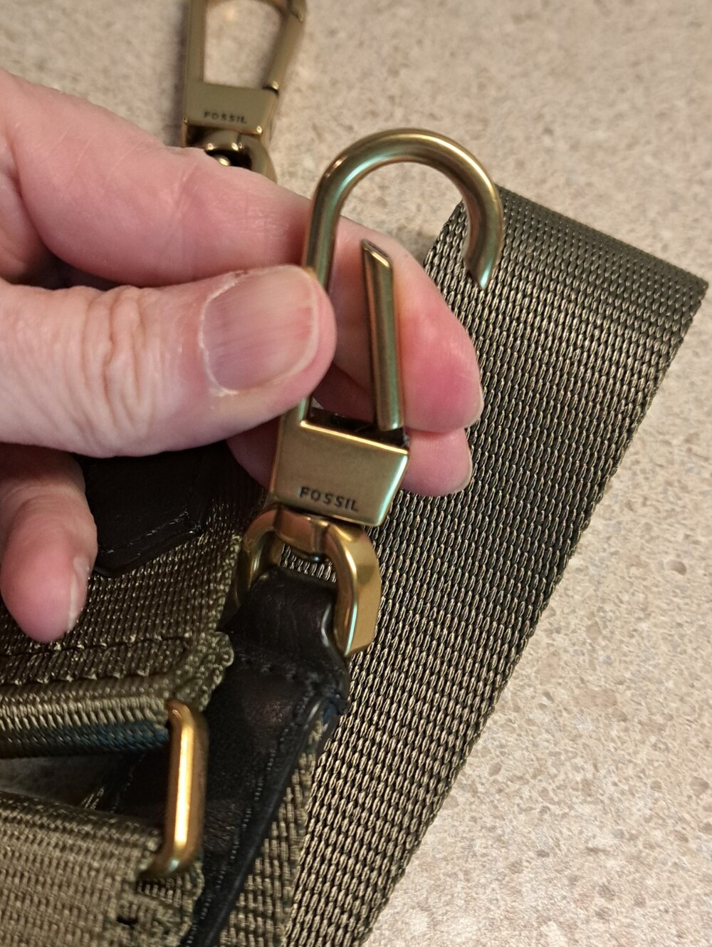 Fossil Crossbody Strap Replacement - Picture 3 of 5